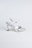 Chaussure de soirée Cuir Verni Argent AB1141