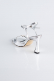 Chaussure de soirée Cuir Verni Argent AB1141