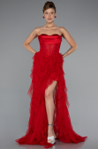 Robe de Soirée Longue Rouge ABU5071