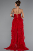 Robe de Soirée Longue Rouge ABU5071