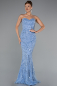 Robe De Soirée Longue Indigo ABU4517