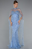 Robe De Soirée Longue Indigo ABU4517
