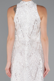 Robe De Soirée Longue Blanc ABU4791