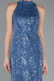 Robe De Soirée Longue Indigo ABU4791