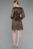 Robe de Cérémonie Courte Cuivre ABK2376