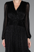 Robe de Cérémonie Courte Noir ABK2376