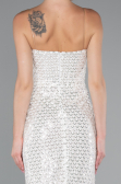 Robe De Cérémonie Midi Blanc ABK2260