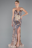 Robe de Soirée Longue Or ABU5024