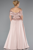 Robe De Soirée Grande Taille Satin Longue Vison ABU4998