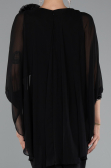 Robe de Cérémonie Midi Noir ABK2382
