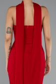 Robe de Soirée Longue Rouge ABU5097