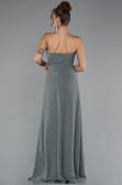 Robe de Soirée Longue Mousseline  ABU5108