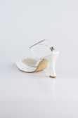Chaussure de soirée Cuir Blanc MJD5150