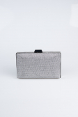 Sac de Soirée Luxe Argenté Platine SH801