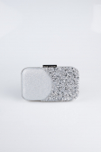Sac de Soirée Luxe Argent V604