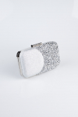 Sac de Soirée Luxe Argent V604