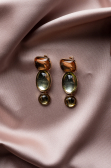Boucle d'Oreille Menthe BJ1044