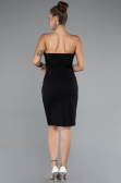 Robe de Cérémonie Courte Noir ABK2362