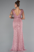 Robe de Soirée Longue Poudre ABU5132