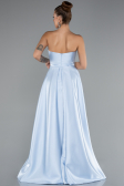Robe De Soirée Longue Bleu clair ABU4846