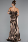 Robe De Soirée Longue Cuivre ABU4623