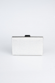 Sac De Soirée Luxe Argenté Argent SH801