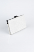 Sac De Soirée Luxe Argenté Argent SH801