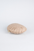 Sac De Soirée Luxe Couleur Daim Vison KC180