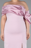 Robe Grande Taille Longue Poudre ABU5047