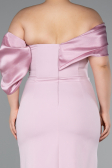 Robe Grande Taille Longue Poudre ABU5047
