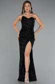 Robe de Soirée Longue Noir ABU5166