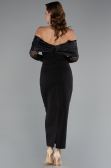 Robe de Cérémonie Midi Noir ABK2406