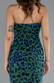 Robe de Soirée Longue Vert ABU5170