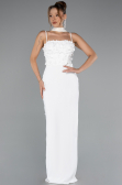 Robe de Soirée Longue Blanc ABU5181