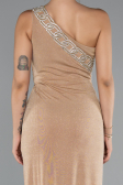 Robe de Soirée Longue Or ABU4599