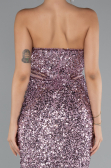 Robe de Soirée Longue Poudre ABU5185