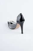 Chaussure Cuir Verni Noir AB1150