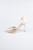 Chaussure Cuir Verni Vison AB1150