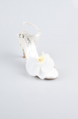 Chaussure de soirée Satin Blanc AB1151