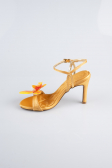Chaussure de soirée Satin Jaune AB1151