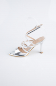 Chaussure de soirée Peau Argent AB1152