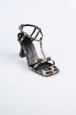 Chaussure de soirée Cuir Léopard AB1153