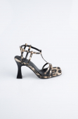Chaussure de soirée Cuir Léopard AB1153