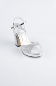 Chaussure de soirée Perlé Argent AB1154