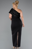 Robe De Soirée Grande Taille Midi Noir ABK2414