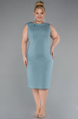 Robe De Fête Grande Taille Midi Menthe ABK2422