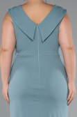 Robe De Fête Grande Taille Midi Menthe ABK2422
