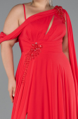 Robe Grande Taille Longue Mousseline Fleur de Grenade ABU5194