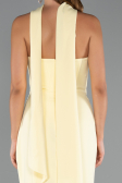 Robe de Soirée Longue Jaune ABU5216