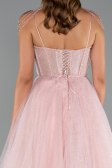 Robe de Fiançailles Design Personnalisé Longue Poudre ABU5220